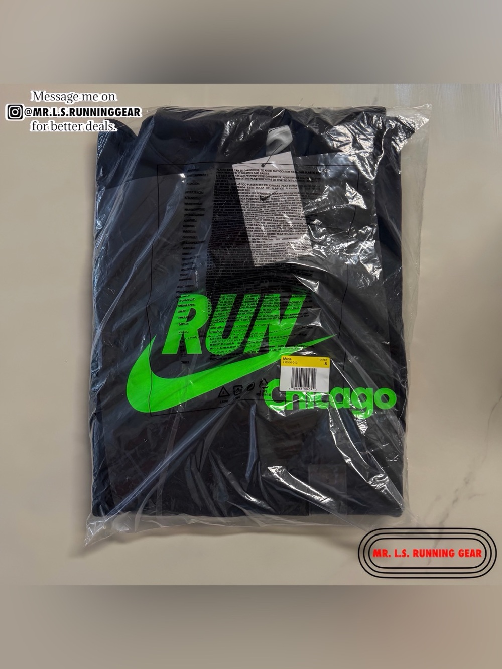 Nike Chicago Marathon 2026 Pullover Running Jacket / Hoodie IO8598-010